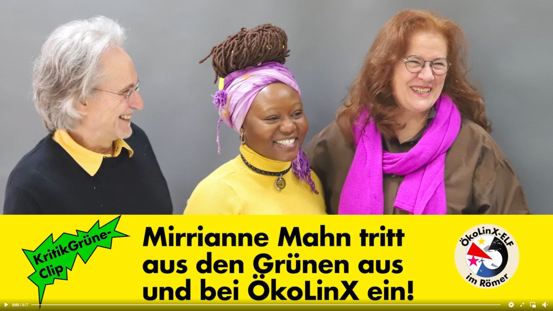 Mirrianne Mahn, Jutta Ditfurth, Manfred Zieran
